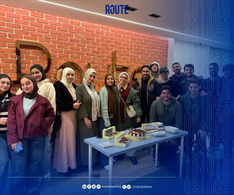 Route Academy students in Cairo - Full Stack diploma